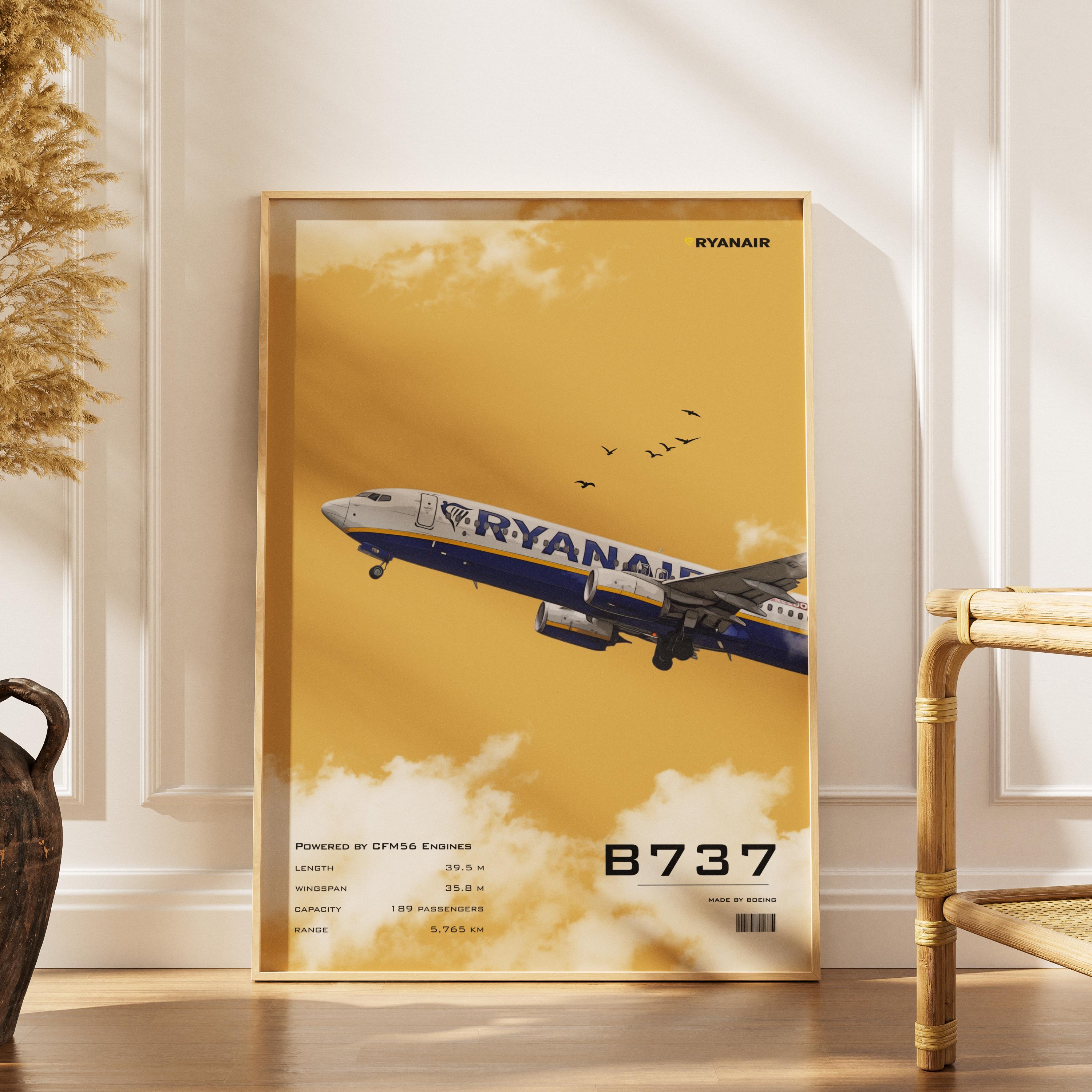 Boeing 737 blueprint - Etsy 日本