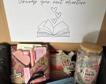 Rom Com Blind Date Book Box, Surprise Romance Novel, Reader Gift, Bookish Present