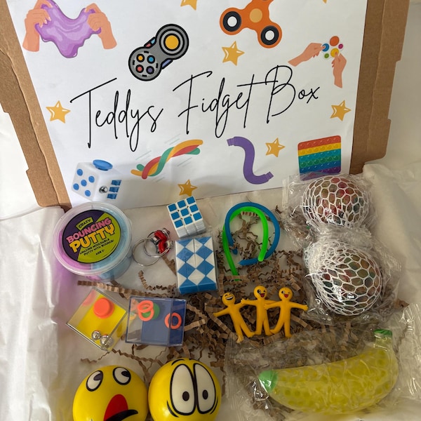 Box For Fidgets Fidget Box - Etsy UK