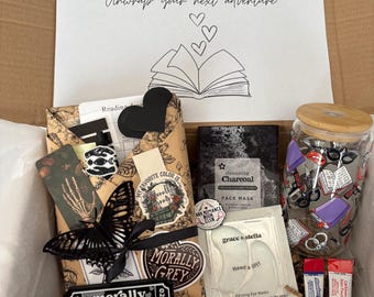 Dark Romance Blind Date Book Box, Morally Grey Reader Gift, Spicy Surprise Bag
