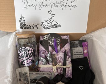Goth Girl Blind Date Book Box, Mystery Book, Self-Care Treats, Gothic Aesthetics