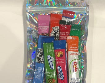 Flavored Water Sachet Variety Pack, 15 Drink Mixes, Fun Hydration Gift