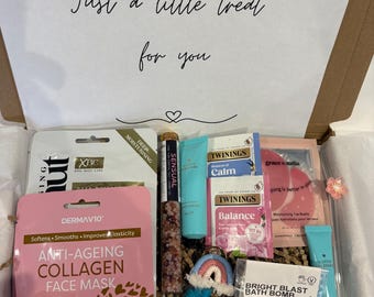 Dog Lover Gift Hamper, Ceramic Keepsake, Self Care Pamper Box