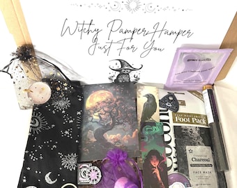 Witch Pamper Hamper, Gothic Self Care Gift Box