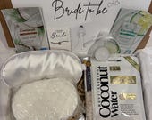 Bride to be hamper, bride pamper hamper, hug in a box, bride relaxation box, bridal shower gift, pre wedding gift, pamper gift for bride