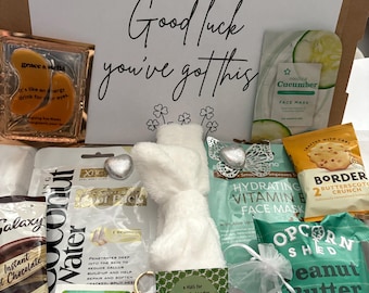 Good luck hamper, Good luck present, Good luck gift, exam preparation, You got this gifts, New job gift, Exam gift, Exam care package