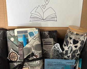 Sci-Fi Blind Date Book Box, Mystery Fantasy Read, Alien Adventure Hamper