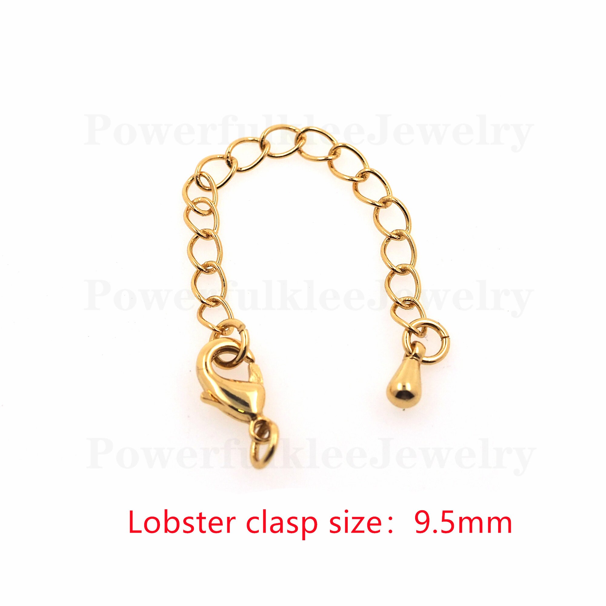 5pcs 18K Gold Filled Chain Extender for Necklace Bracelet Etsy