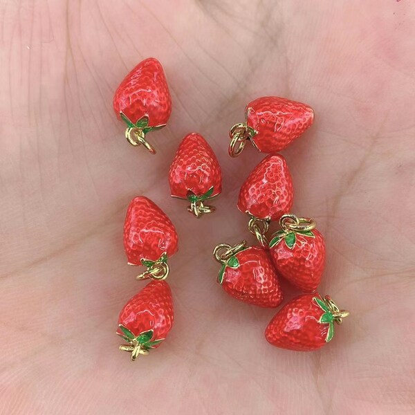 Gold Strawberry Etsy