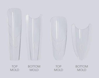 Feels Like Sandwich Dual Nail Forms: Leak-Proof, Reusable (240 Pieces)