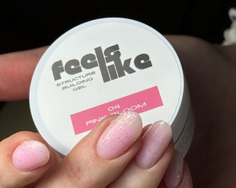 Feels Like Structure Builder Gel 04"Pink Bloom" , 30ml