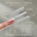 Sandwich Dual Forms-Leak-Proof Nail Forms: Reusable Dual Molds, 240 Pieces product logo