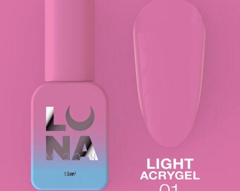 LunaMoon Light Acrygel 01, Klar