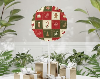 Advent Calendar Pattern Balloon 11"