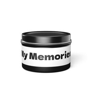 Vela aromática personalizada con foto "Mis Recuerdos"