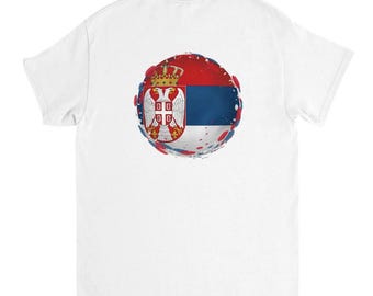 Serbia Flag T-shirt: Serbian Pride Cotton Tee