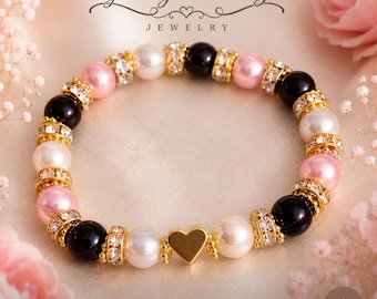 Pulsera de cuentas "Mis días contigo"