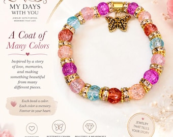 Pulsera inspirada en Dolly Parton: Un abrigo de muchos colores - Mis días contigo