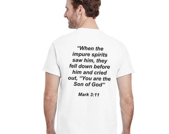 Jean 3:16 T-shirt verset de la Bible