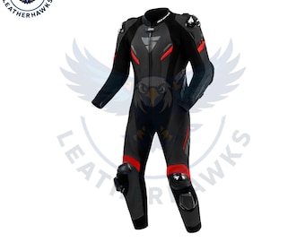 Shima Hyper RS Moto GP Motorcycle Riding Suit, GPlus Motorbike Original Leather Racing Suit, CE Approved Protections, Gift For Bikers