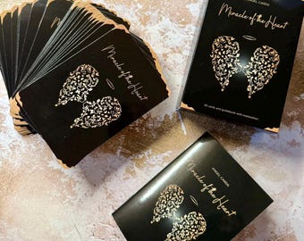Angel Oracle Cards with Guidebook, Archangel Hamied Messages, Spiritual Healing Deck