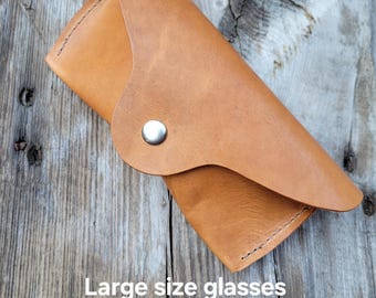 Horween Leather Glasses Case - Large