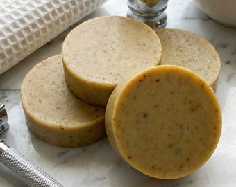 Unscented Shaving Soap –  Goat Milk Shave Bar - Men and Women