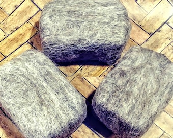 Felted Triple Avocado soap