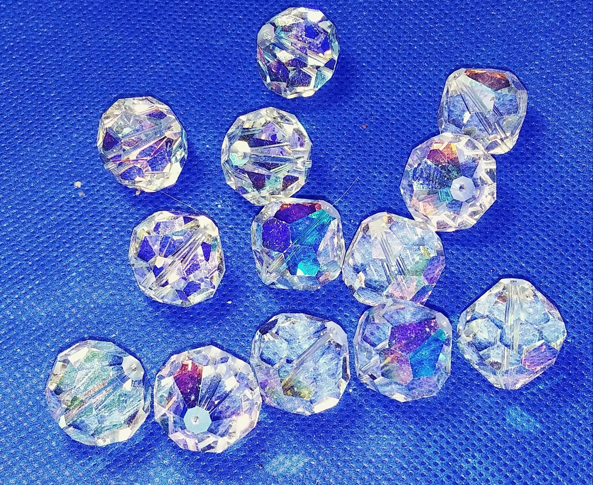 Crystal beads 18mm Etsy