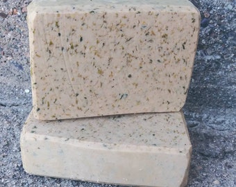 Coconut seaweed soap