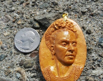 Polymer clay pendant