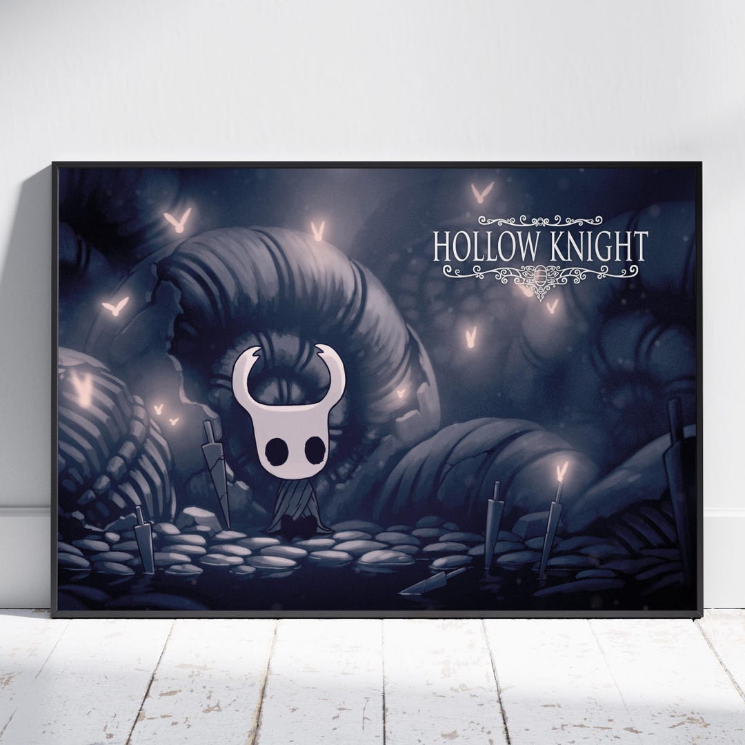Hollow Knight Poster | Hornet Wall Art | Game Print #5 - Etsy