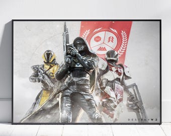 Destiny Poster | Wächter Wandkunst |  Spiel Print #3
