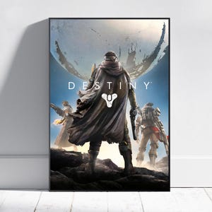 Destiny Poster, Guardians Wall Art, Game Print #2