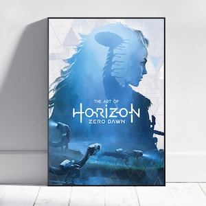 Horizon Zero Dawn Poster, Verbotener Westen Wandkunst, Game Print #3