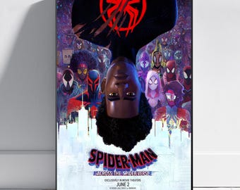 Póster de Spider-Man: Un nuevo universo / Arte mural de Miles Morales / Impresión del juego n.° 4