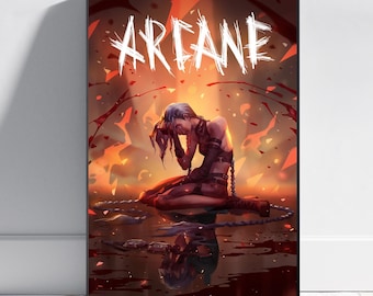 Arcane Poster | LoL Wall Art | Game Print #2