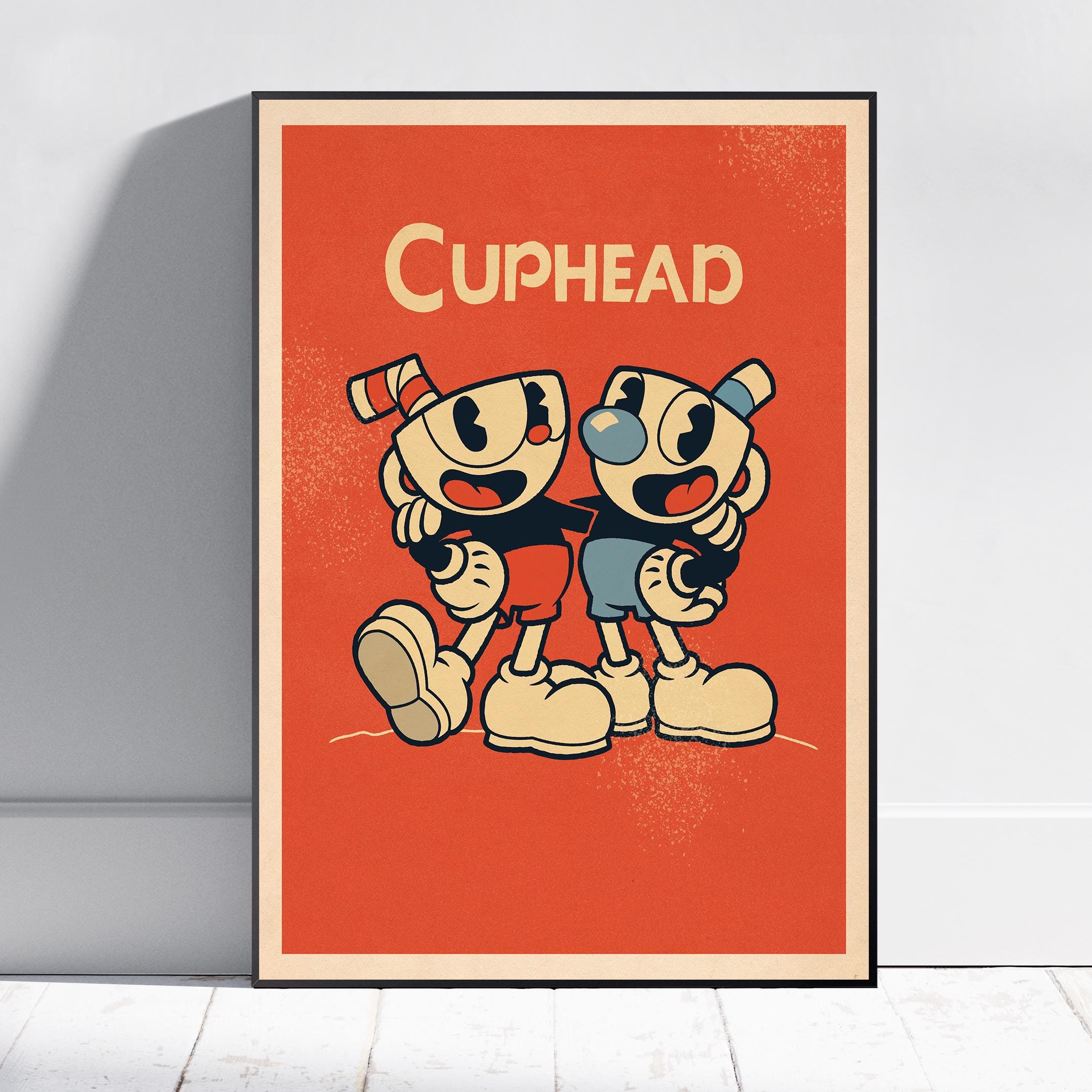 Cuphead poster - Etsy 日本