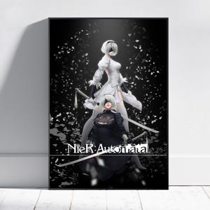 Poster di Nier Automata, 2B Wall Art, stampa di gioco n. 2