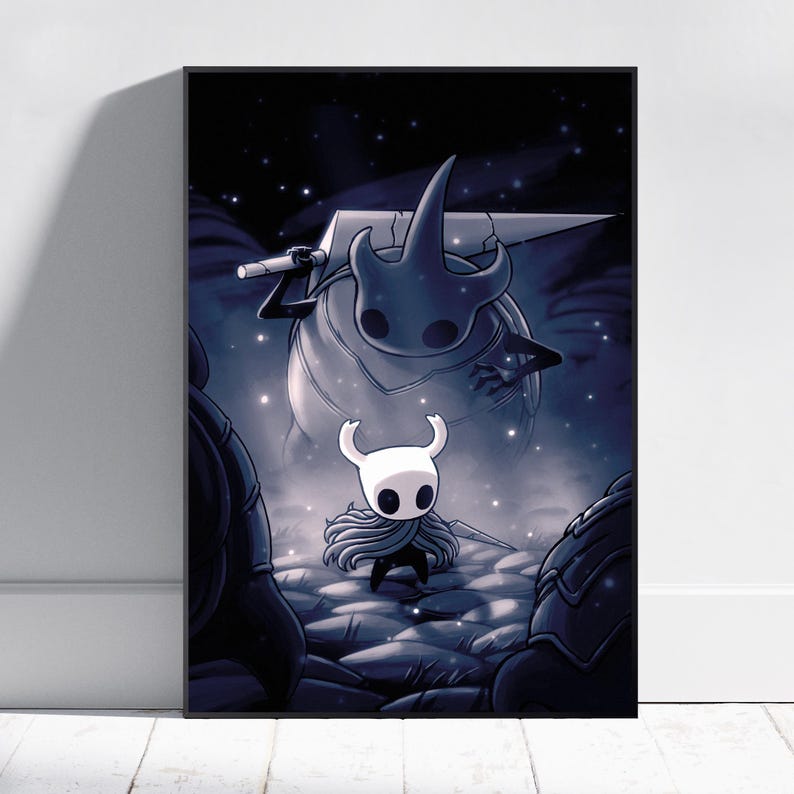 Hollow Knight Poster, Hornet Wall Art, Game Print #4 - Etsy Australia