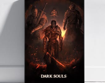 Dark Souls 3 Video Game Poster - Etsy