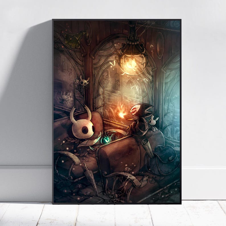 Hollow Knight Poster, Hornet Wall Art, Game Print #4 - Etsy Australia