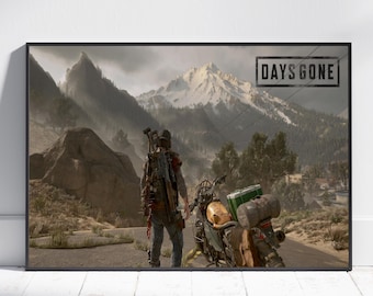 Days Gone Poster | Deacon St. John Wall Art |  Game Print