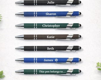 Luxury Personalised Ballpoint Pen | Custom Name Engraved | Office Gift | Birthday or Teacher Gift