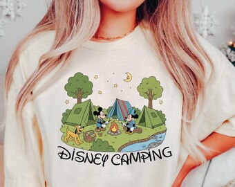 Disney Camping Tshirt, Disney Family Camping Tshirt, Disney Family Trip Gift Shirt, Disney Lover Shirt, Disney Vacation Gift Shirt