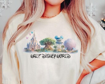 Disney 4 Parks Shirt, Vintage Disney Parks Shirt, Disney's Hollywood Studios Shirt, Disneyworld Lover Shirt, Disney Lover Gift Shirt