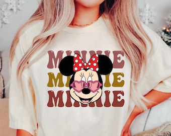 Minnie Sweatshirt, Minnie Lover Gift Tshirt, Disney Famil Trip Tshirt, Disney Lover Shirt, Disney couple Shirt, Disney Fan Shirt