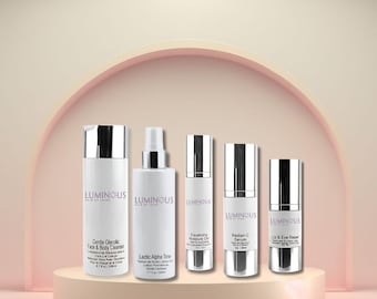 Complete Skincare Set: Cleanser, Toner & Moisturizer for All Skin Types