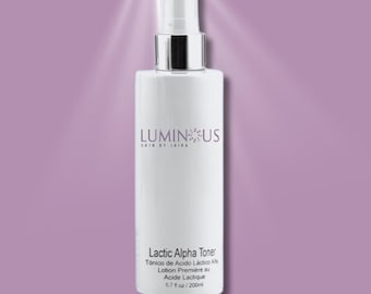Milchsäure Peeling-Toner | AHA Gesichtserneuerndes, Anti-Aging und feuchtigkeitsspendendes Gesichtswasser