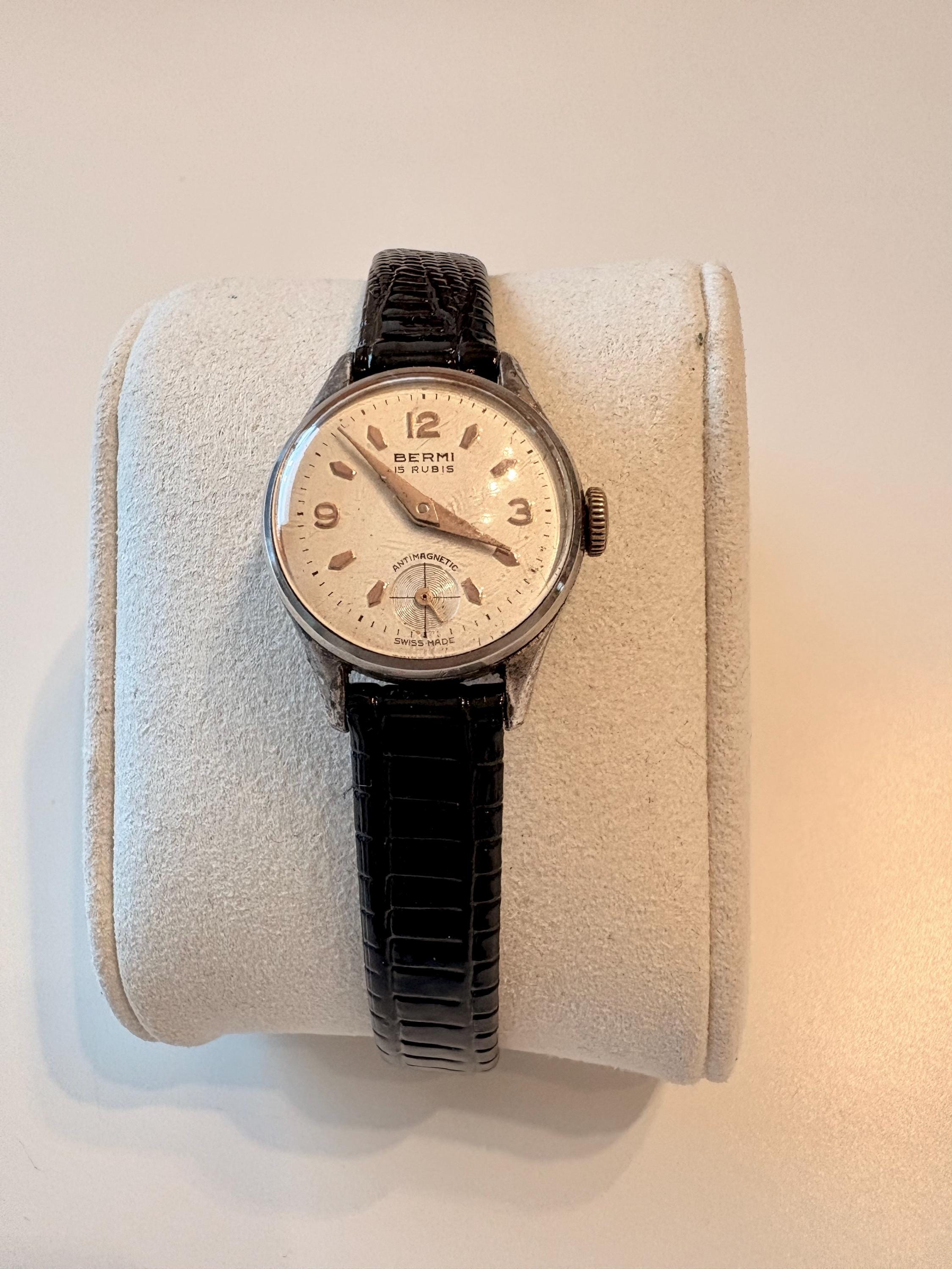 Montre mécanique heurlux antimagnetic 17 rubis montres vintage pour